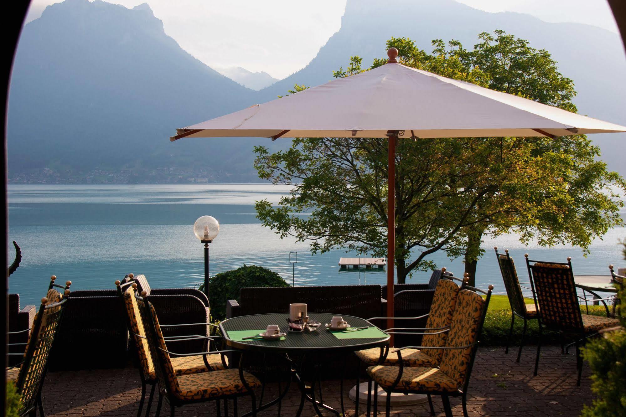 Seehotel Boutique Jaegerhof-Hubertus Faulensee Exterior foto